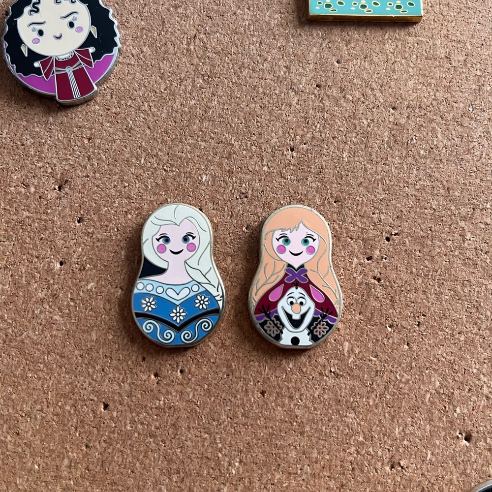Disney Princess Matryoshka Pin Set